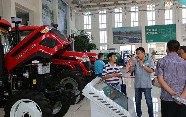 全省农机技术推广培训演示会在五征举行